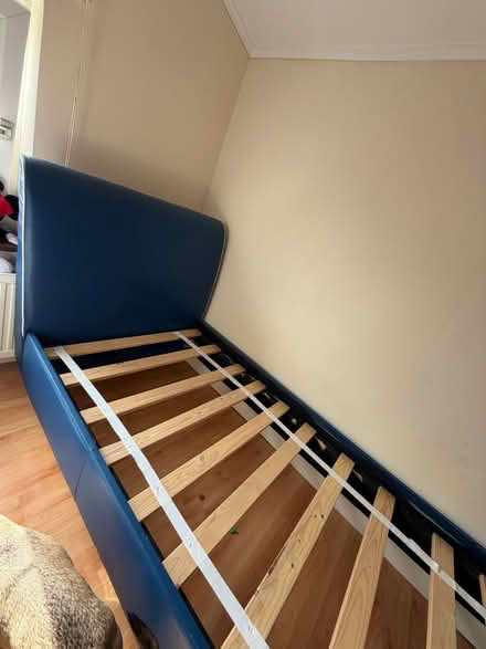 Photo of free Single bed - Blue (EN5 5JG) #3