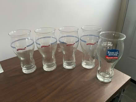 Photo of free 5 sam adams glasses (worcester) #1