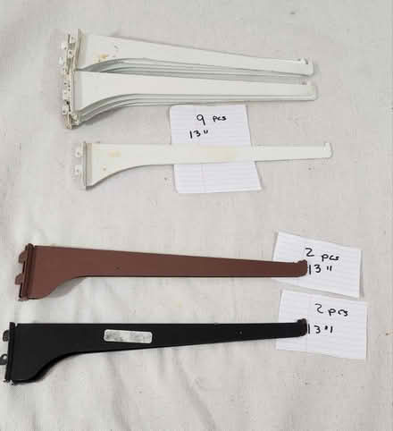 Photo of free Shelf Brackets Sets- Slotted Wall (Danforth and Greenwood) #1