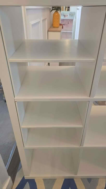 Photo of free IKEA KALLAX Shelving unit, white, 77x147 cm (Twickenham TW1) #2