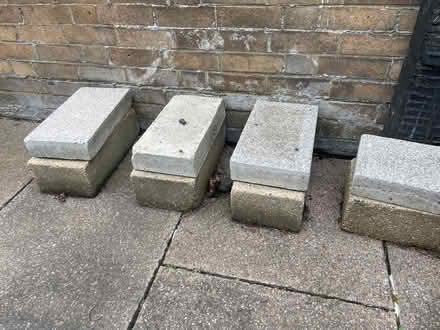 Photo of free Concrete blocks x 8 (SE10 0AQ) #1