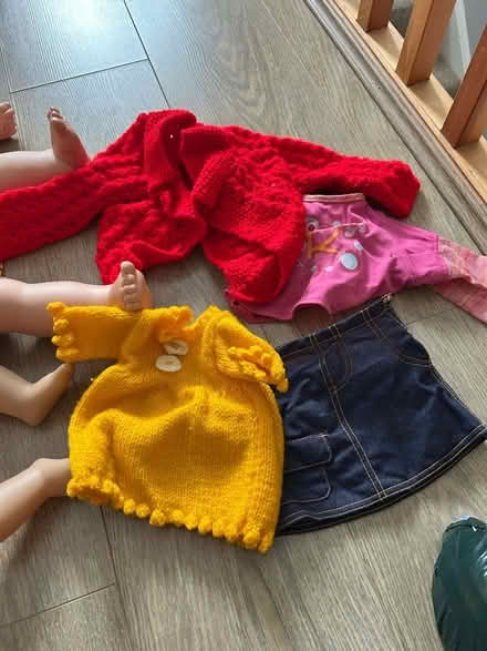 Photo of free Bag of mixed dolls clothes (Chorley SK9) #1
