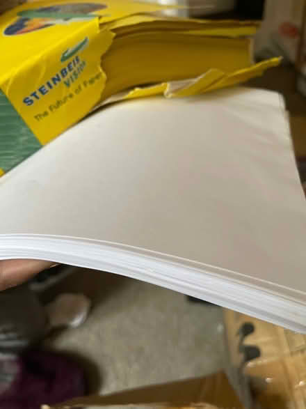 Photo of free Copy paper- yellow and white (Kings Heath B14) #2