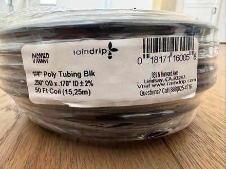 Photo of free New Drip Irrigation Tubing (Sunnyvale) #2