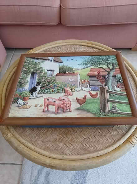 Photo of free lap tray (waterlooville) #1