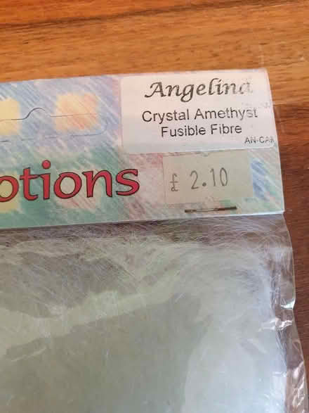 Photo of free Angelina Fusible Fibre - 2 yellow, 1 white (Hungerford RG17) #2