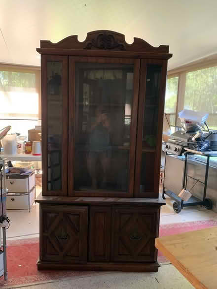Photo of free Call China cabinet, glass shelves (City of Centerville) #1