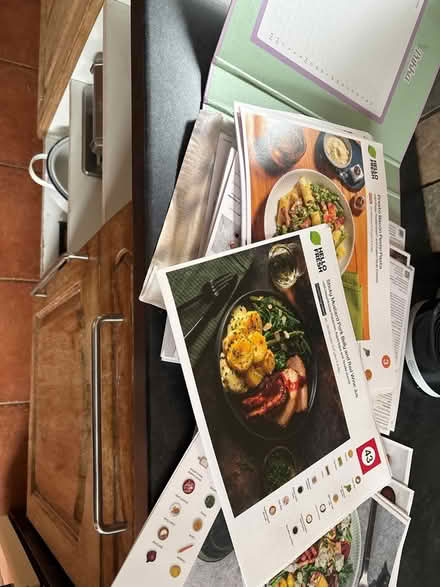 Photo of free Folder with hello fresh recipes (Kings norton B38) #1