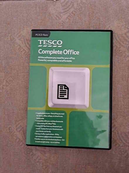 Photo of free TESCO Complete Office PC/CD Rom (Harefield SO19) #1