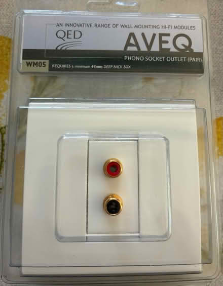 Photo of free QED Phono socket outlets (Wantage OX12) #1