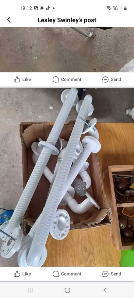 Photo of free Ciffee table , 2 part unit , grip bars/ handles (Dairsie KY15) #1