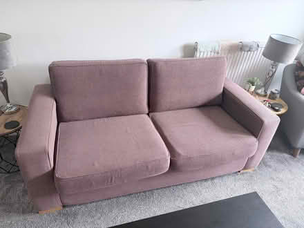 Photo of free 2 seater sofa (Fulham Palace Rd W6) #1