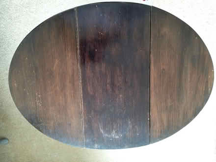Photo of free Small dark wood side table (Sidford EX10) #3