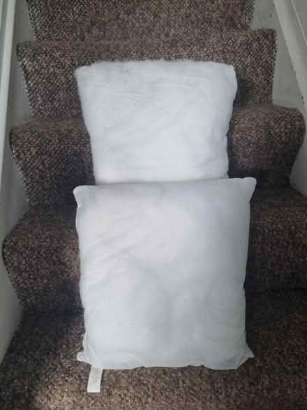Photo of free 2 x small cushions (Norton Lees S8) #1