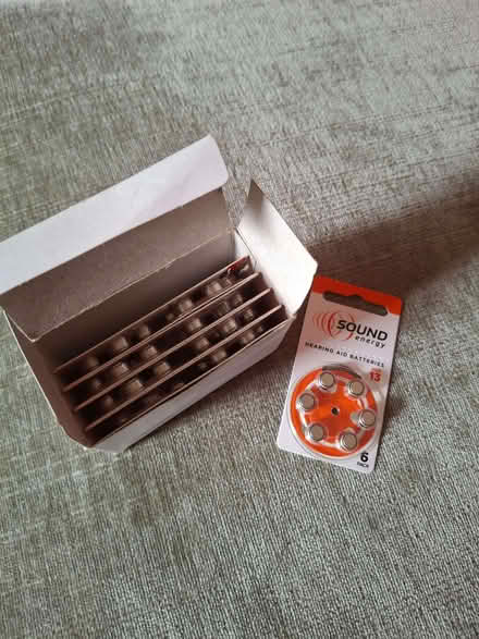 Photo of free Hearing aid batteries. (Penrith CA11) #2