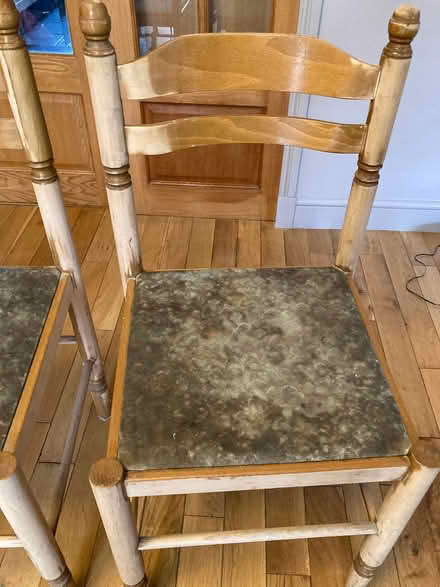 Photo of free 2 dining room chairs (Edinburgh EH5) #2