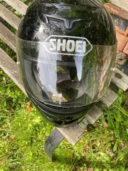 Photo of free Shoei Motorcycle Helmet, Well Used. (Presteigne LD8) #2