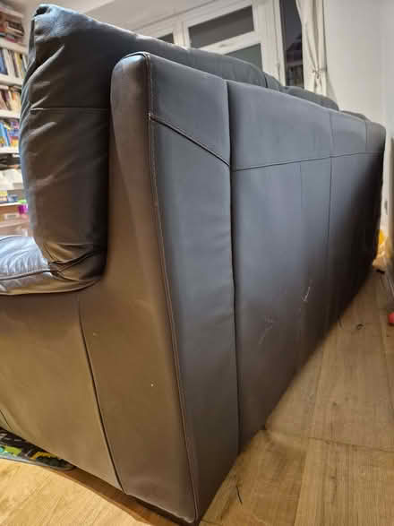 Photo of free 3 seater genuine leather sofa (Whitton TW2) #4