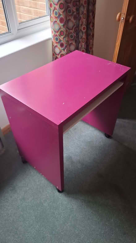 Photo of free Pink purple desk (Sherwood TN2) #1