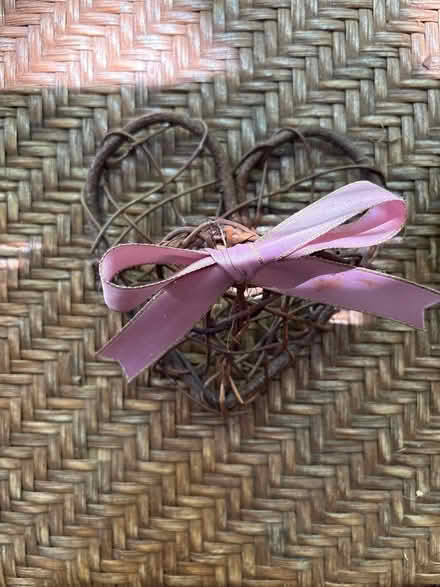 Photo of free Wooden wreath/heart frame (Croton-on-Hudson) #1