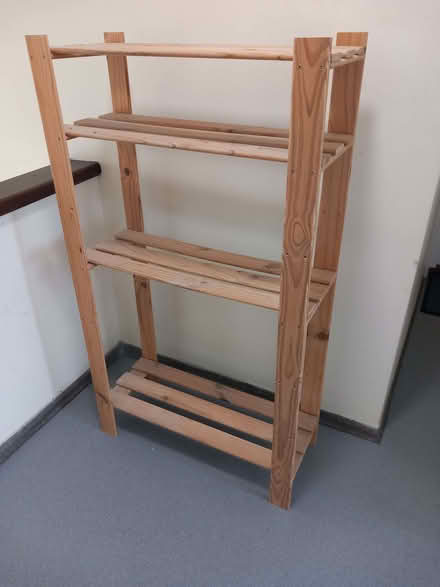 Photo of free Wooden Shelving Unit for Shed (Couters End HP1) #1