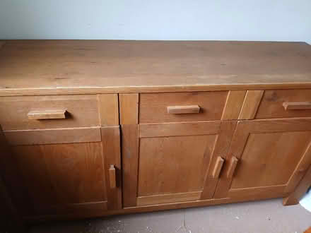 Photo of free Heavy solid wood sideboard (Parkwood Rainham ME8) #1