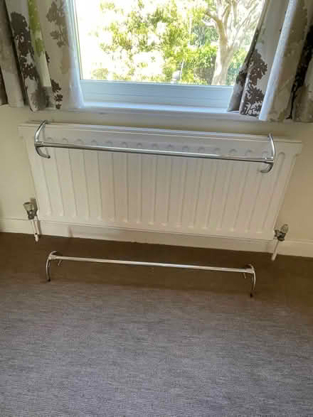 Photo of free two chrome towel rails (Bosham PO18) #1