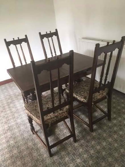 Photo of free Table and 4 dining chairs (Dunstable LU6) #4