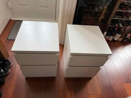 Photo of free MALM Chest of 2 drawers, white (Earlswood, Redhill, RH1) #1