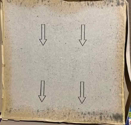 Photo of free Black vinyl floor tiles (2 packs of 6 each available) (Downs Barn MK14) #3