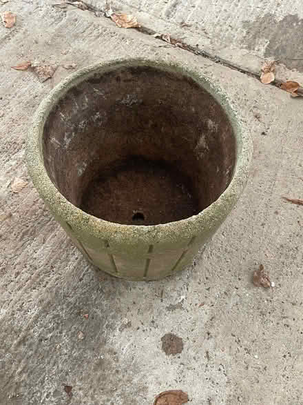 Photo of free Used concrete garden planter (Bosham PO18) #3