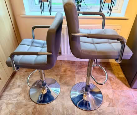Photo of free Adjustable Bar Stools (Pair) (Clifton CA10) #3