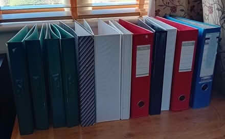Photo of free A4 ring binders and lever-arch files (Heacham PE31) #1
