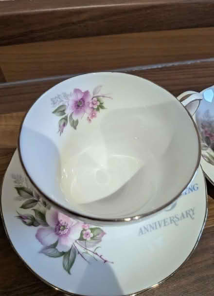 Photo of free Duchess Silver Wedding Cups and Saucers (Trowbridge BA14) #3