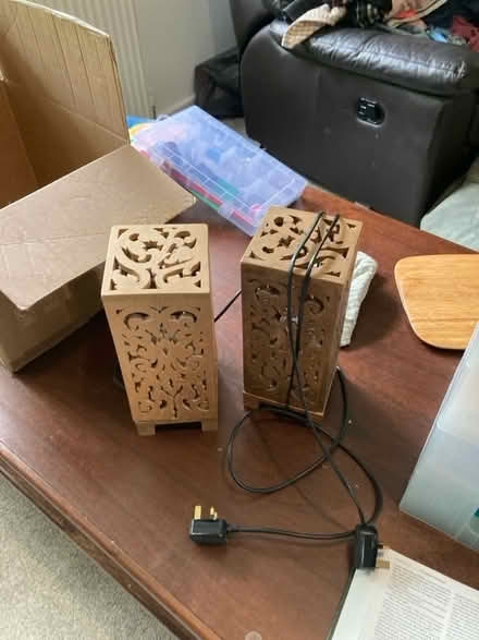 Photo of free Two oriental working lamps (Compton Beauchamp SN6) #1
