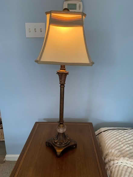 Photo of free Bedside table lamps (2) (Montgomery Village, MD) #2