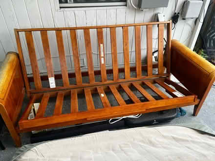 Photo of free Futon and table (Live Oak) #1
