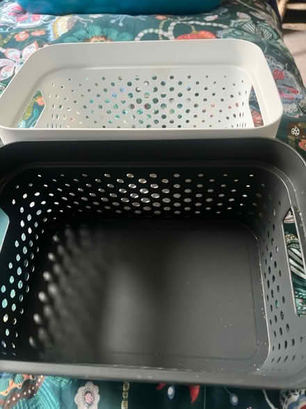 Photo of free Two curved storage boxes (Battersea SW11) #2