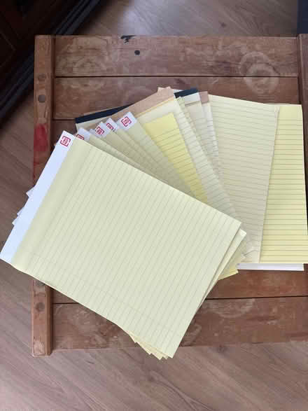 Photo of free Yellow Legal Pads (Stoneham (Spot Pond area)) #1