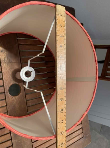 Photo of free Orange lampshade (Datchet) #2