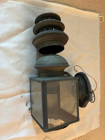 Photo of free Pair Vintage Outdoor Wall Lanterns (UES, 69 St bet 2nd and 1st Ave) #1