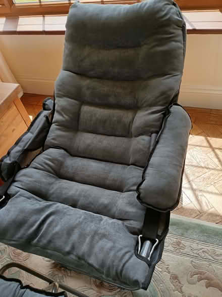 Photo of free Kids' padded camping chair with stool (Chalvington BN27) #2