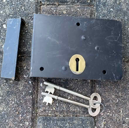 Photo of free Metal lock plus keys (Ashley Heath) #1