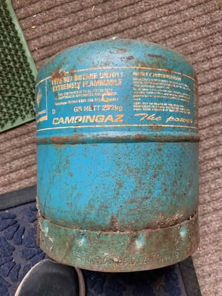 Photo of free Small camping gaz bottle - empty (Ravenstonedale CA17) #2