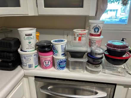 Photo of free Plastic containers (East Nob Hill) #1