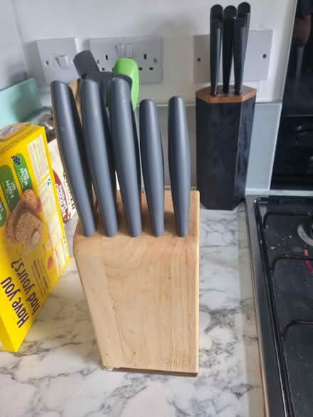Photo of free Knive block (peterborough bretton) #1