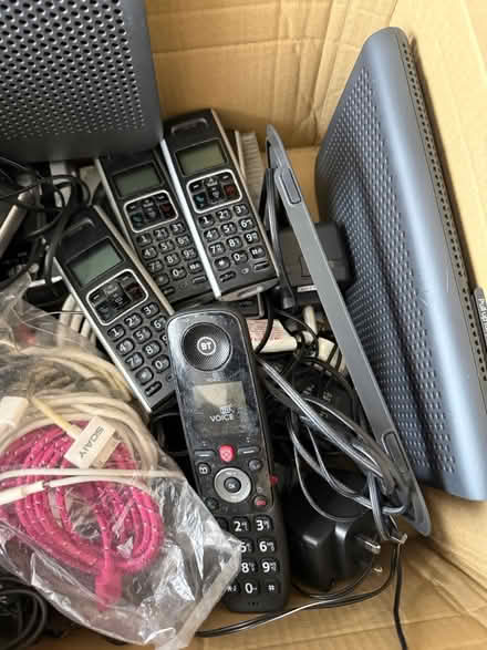 Photo of free Mix of modems, AC adaptors & phones (Croydon. CR2 9) #3