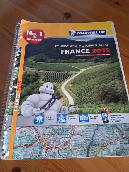 Photo of free Michelin French Motoring Atlas (Newtown GL20) #1