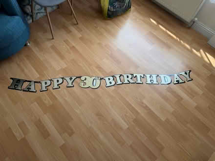 Photo of free Birthday Banner (Gilmerton Dykes Avenue) #1