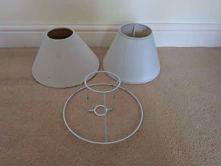 Photo of free Small lampshades for refurbishment/craft project x 2/3 (Downend BS16) #1
